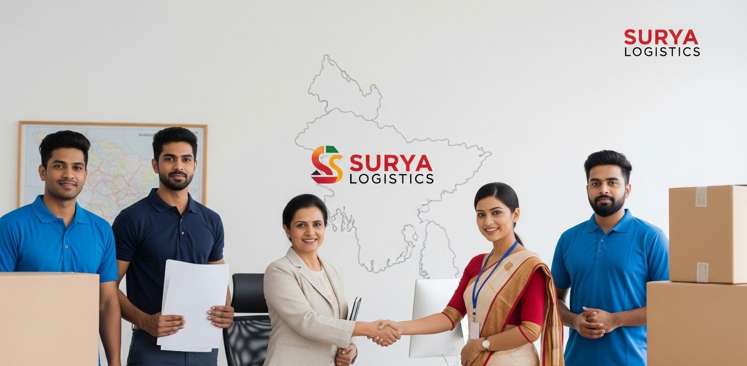 Surya Logistics team working